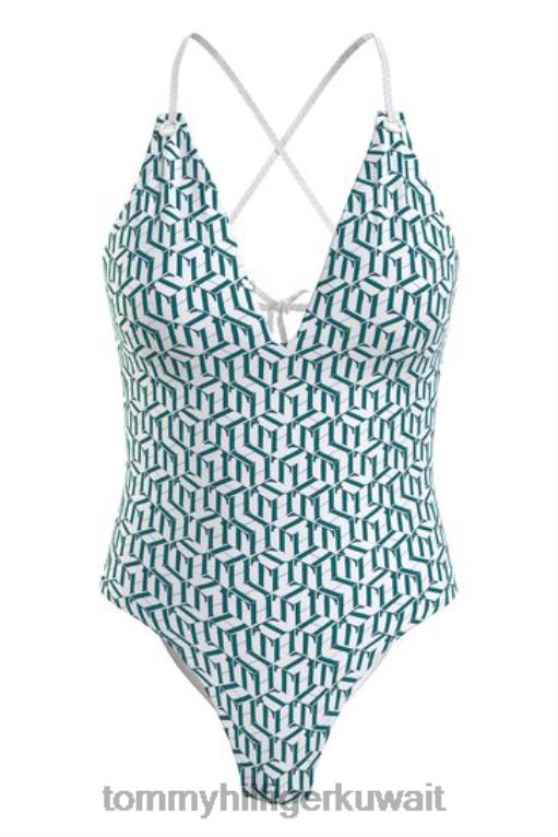 أخضر Tommy Hilfiger يغرق ملابس السباحة 446443763