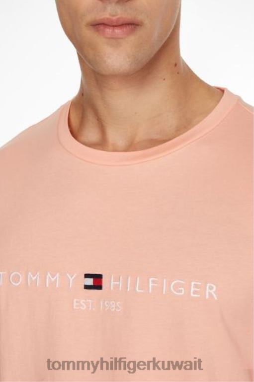 البرتقالي Tommy Hilfiger شعار تي شيرت 446443773