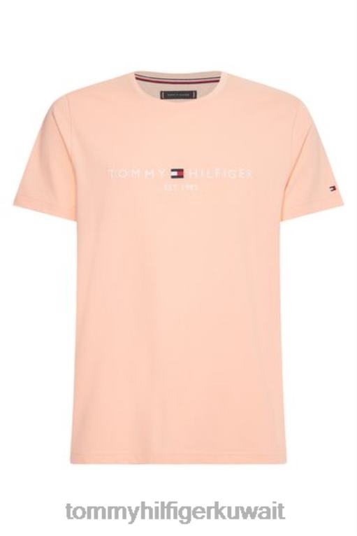 البرتقالي Tommy Hilfiger شعار تي شيرت 446443773