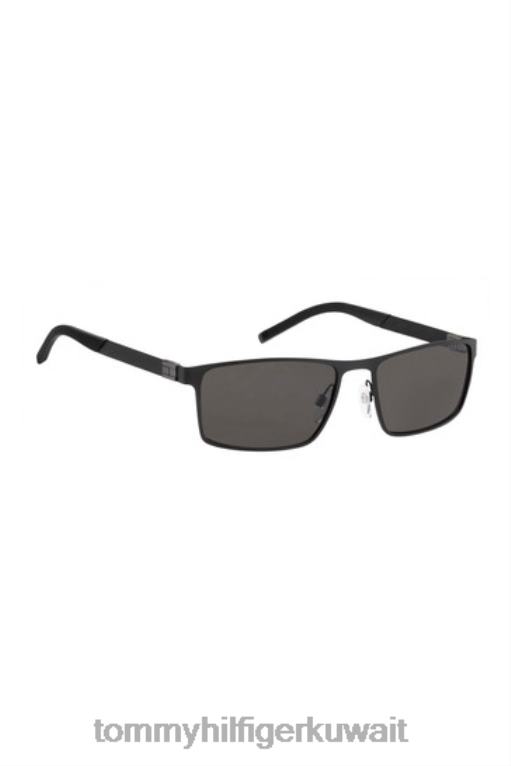 أسود Tommy Hilfiger النظارات الشمسية المستطيلة 446443800