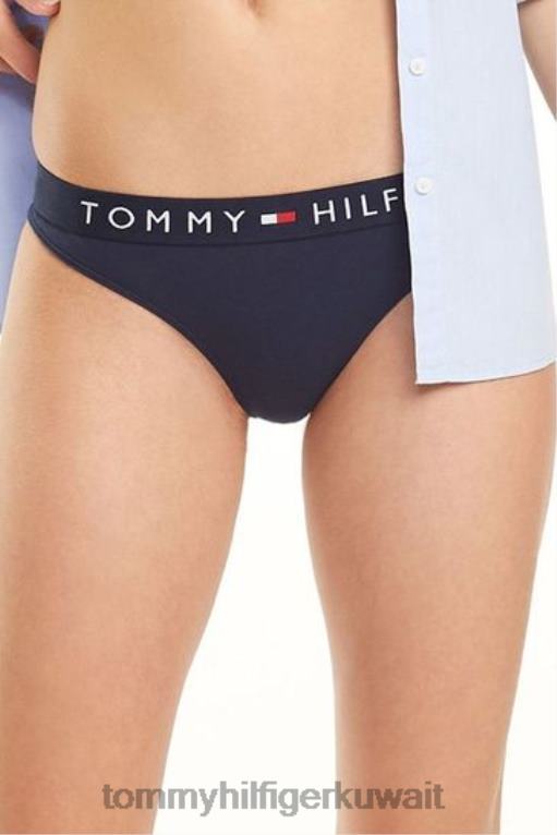 أزرق Tommy Hilfiger ثونغ الأصلي 446443801