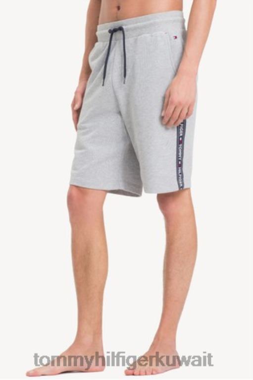 رمادي Tommy Hilfiger عرق أصيل قصير 446443806
