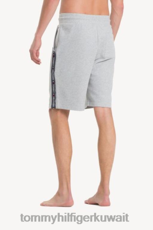 رمادي Tommy Hilfiger عرق أصيل قصير 446443806