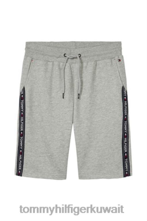 رمادي Tommy Hilfiger عرق أصيل قصير 446443806