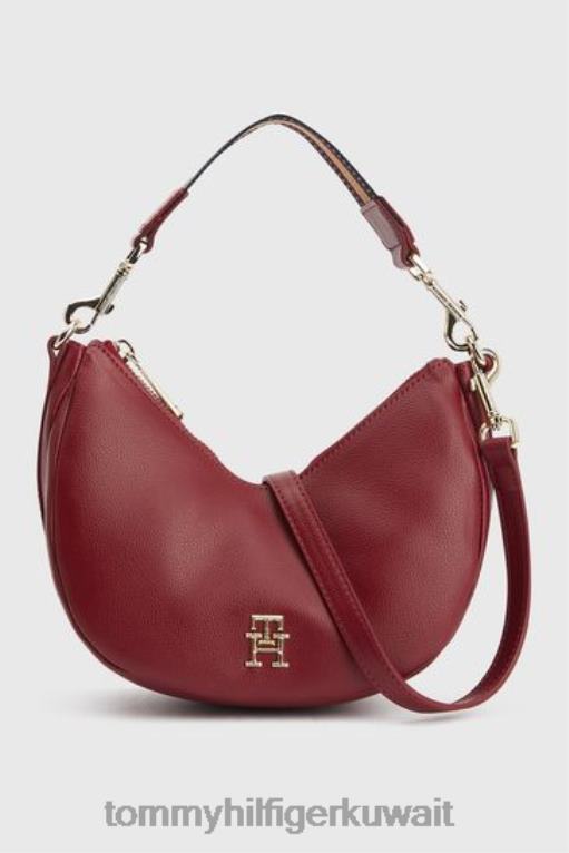 أحمر Tommy Hilfiger حقيبة كتف الحياة 446443820