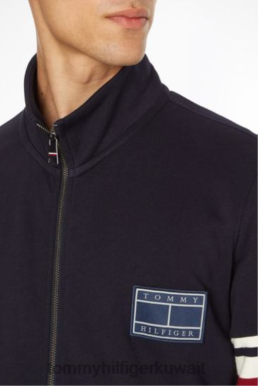 أزرق Tommy Hilfiger هوديي مخطط 446443821