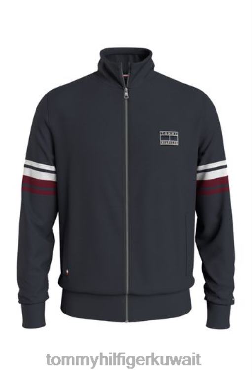 أزرق Tommy Hilfiger هوديي مخطط 446443821