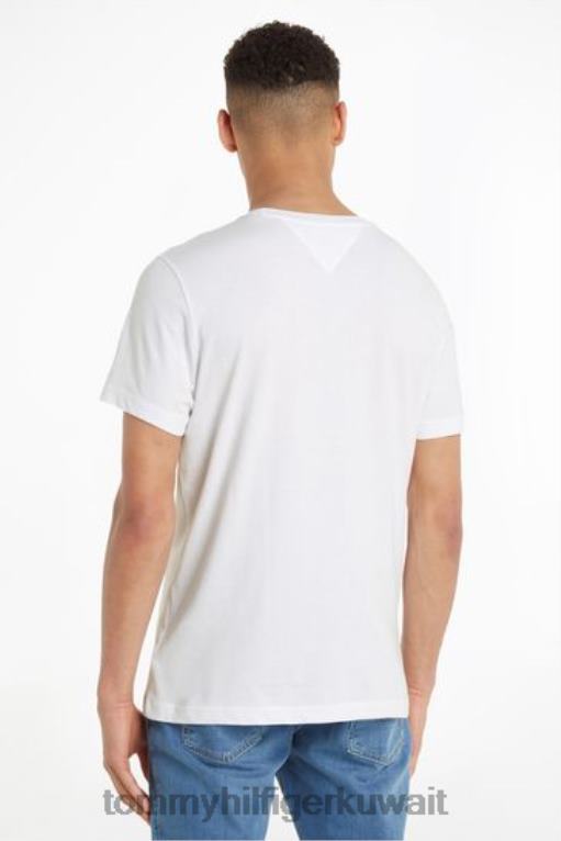 أبيض Tommy Hilfiger تي شيرت جرافيك 446443828