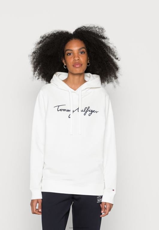 بيج فاتح Tommy Hilfiger هوديي هوديي النص 446443839