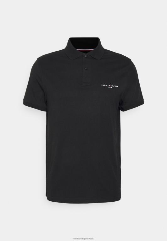 أسود Tommy Hilfiger قميص بولو 446443907