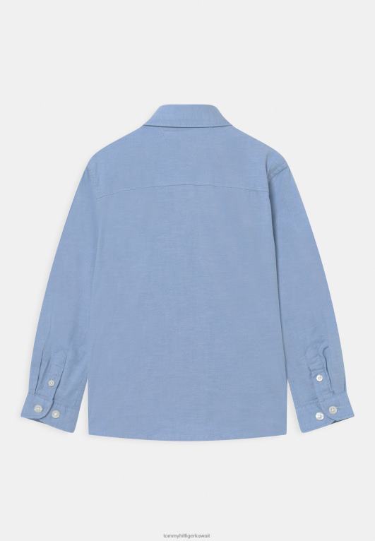 الأزرق الهادئ Tommy Hilfiger الأولاد تمتد قميص أكسفورد 446443953