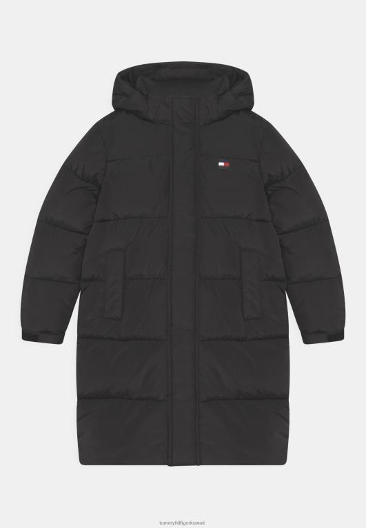 أسود Tommy Hilfiger ألاسكا ماكسي معطف الشتاء للجنسين 446443969