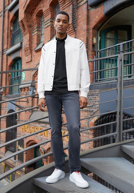 أسود Tommy Hilfiger قميص بولو عادي 446443977