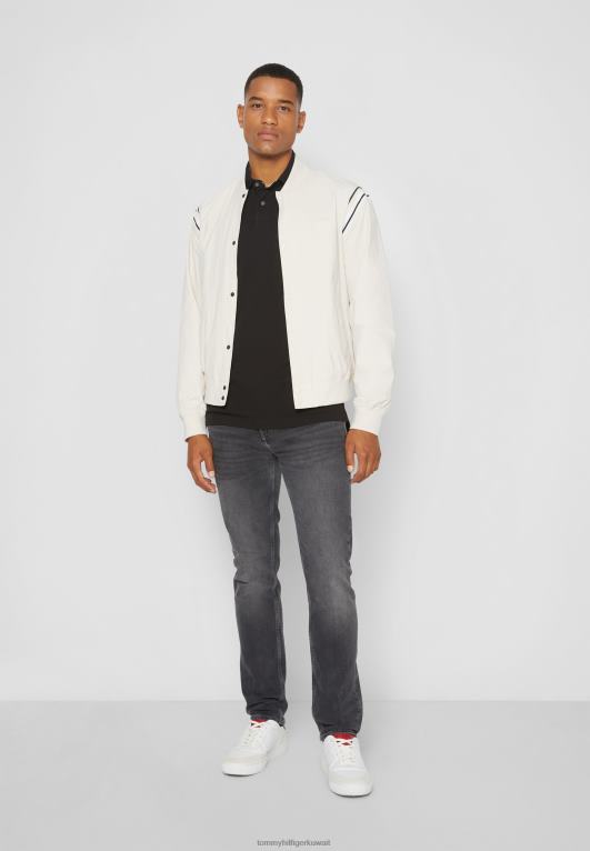 أسود Tommy Hilfiger قميص بولو عادي 446443977