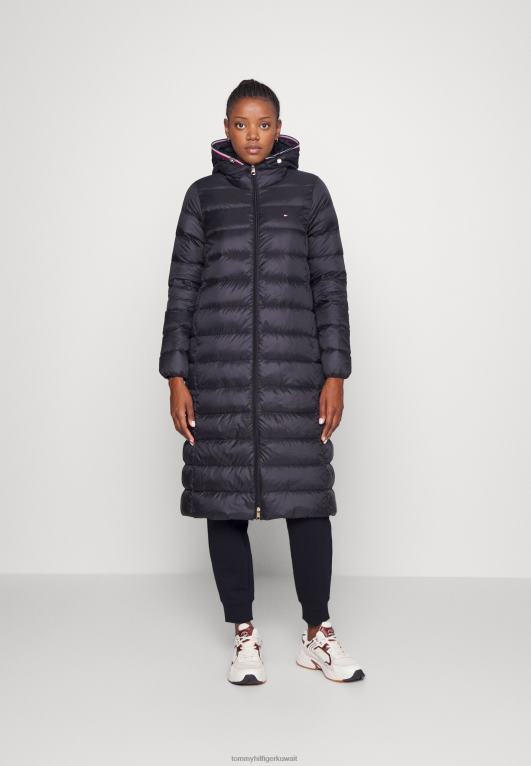 أسود Tommy Hilfiger معطف أسفل 446443983