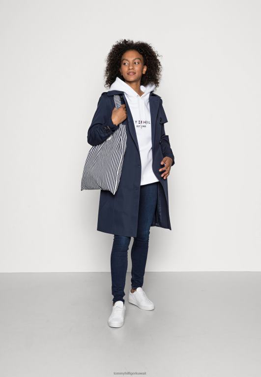 أبيض Tommy Hilfiger هوديي البلوز 446443989