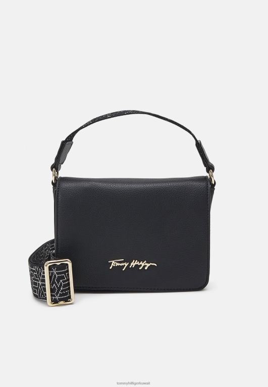 أسود Tommy Hilfiger حقيبة يد جوي ميني كروس 446443994