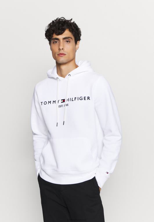 أبيض Tommy Hilfiger هوديي بشعار الماركة 446444028
