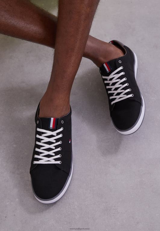 أسود Tommy Hilfiger المدربون 446444044