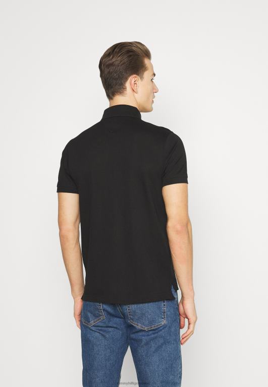 أسود Tommy Hilfiger قميص بولو 446444059