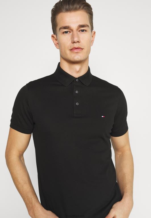 أسود Tommy Hilfiger قميص بولو 446444059