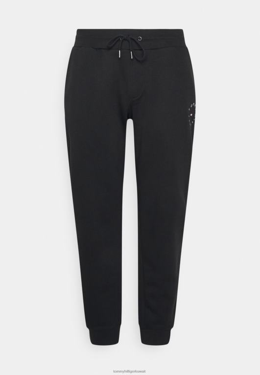 أسود Tommy Hilfiger قيعان رياضية بانت مستديرة الشكل 446444063