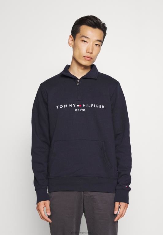 سماء الصحراء Tommy Hilfiger سترة بشعار الماركة 446444066
