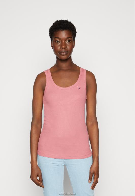 الإنجليزية الوردي Tommy Hilfiger أعلى خزان ضئيلة 446444070
