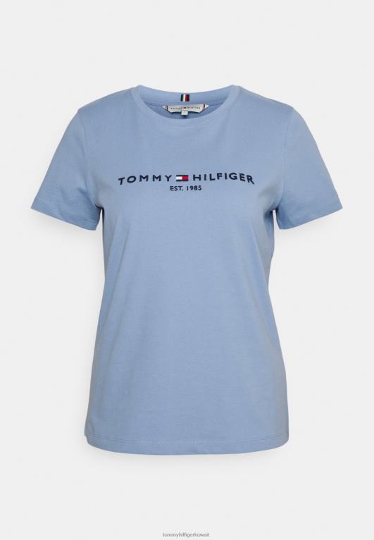القمر الأزرق Tommy Hilfiger تي شيرت بطباعة عادية 446444078