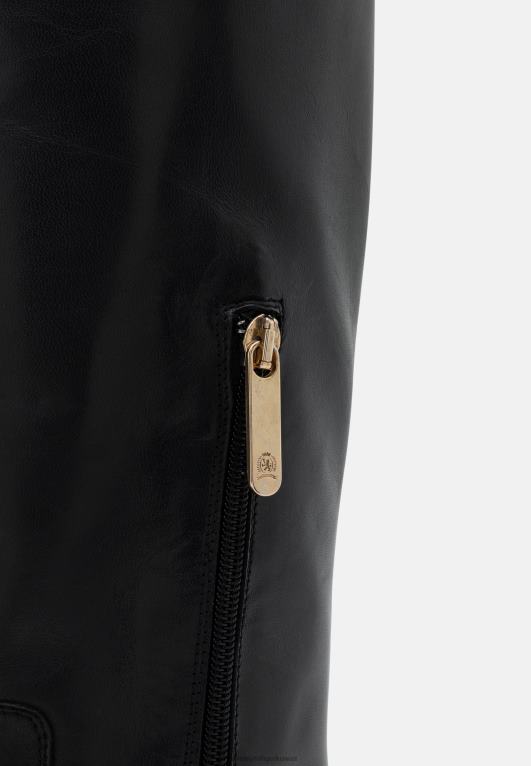 أسود Tommy Hilfiger تطور الأحذية الطويلة المسطحة 446444090