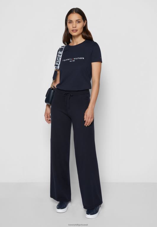 البحرية Tommy Hilfiger تيشيرت بطبعة تراثية 446444099