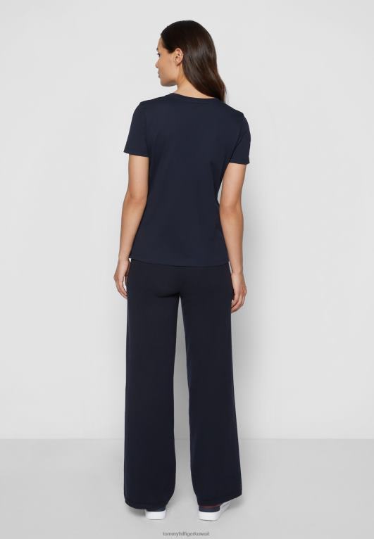 البحرية Tommy Hilfiger تيشيرت بطبعة تراثية 446444099