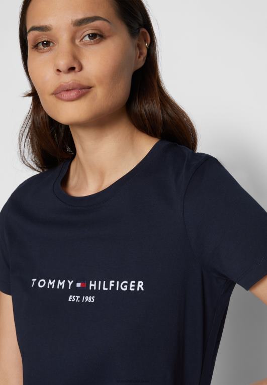 البحرية Tommy Hilfiger تيشيرت بطبعة تراثية 446444099