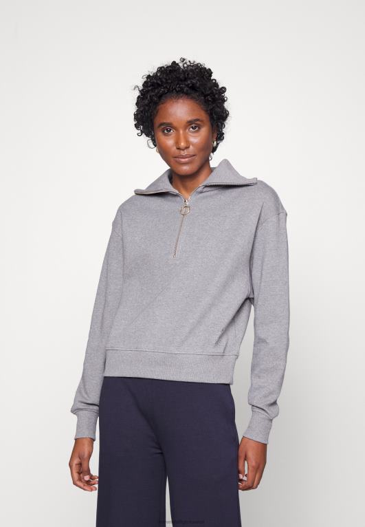 هيذر رمادي متوسط Tommy Hilfiger سترة مريحة مريحة 446444103