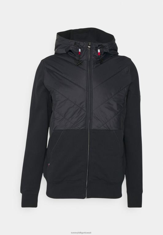 سماء الصحراء Tommy Hilfiger مزيج الوسائط من خلال سترة خفيفة بغطاء للرأس 446444113