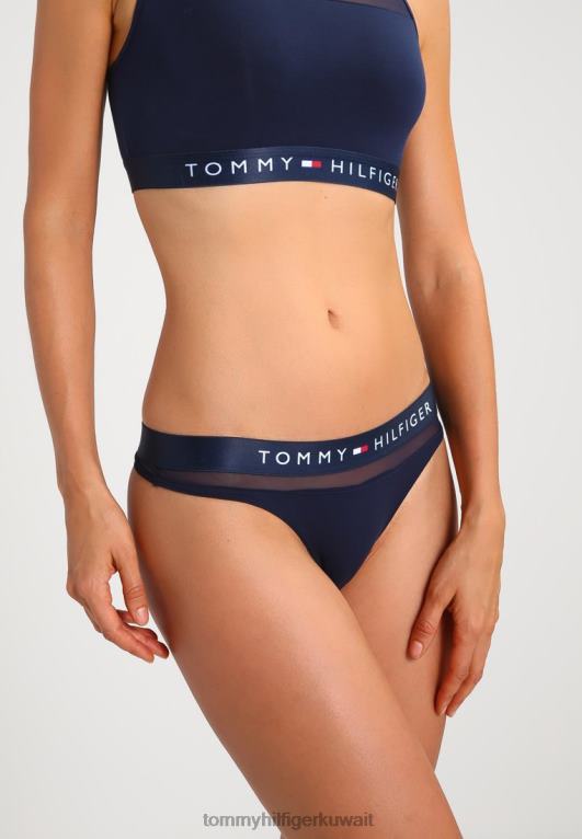 السترة البحرية Tommy Hilfiger ثونغ المرن الشفاف 446444123