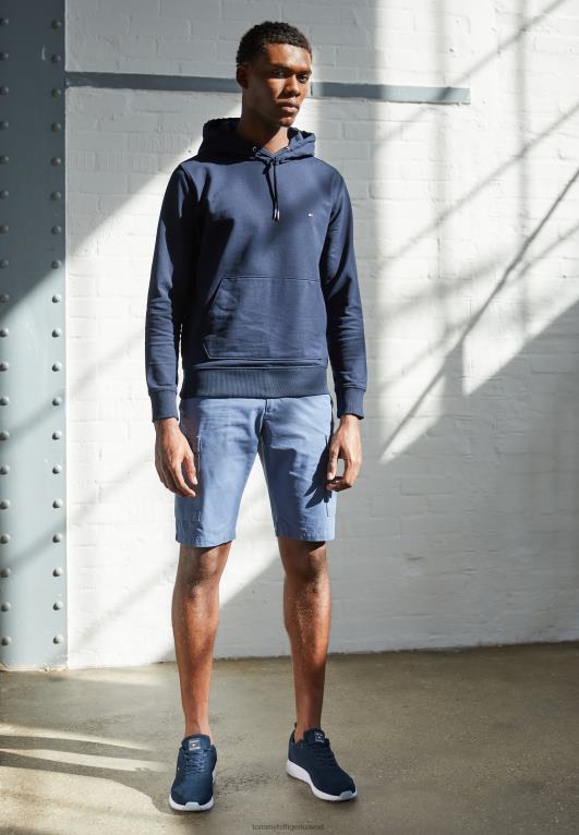 النيلي الباهت Tommy Hilfiger جون حزام البضائع السراويل 446444124