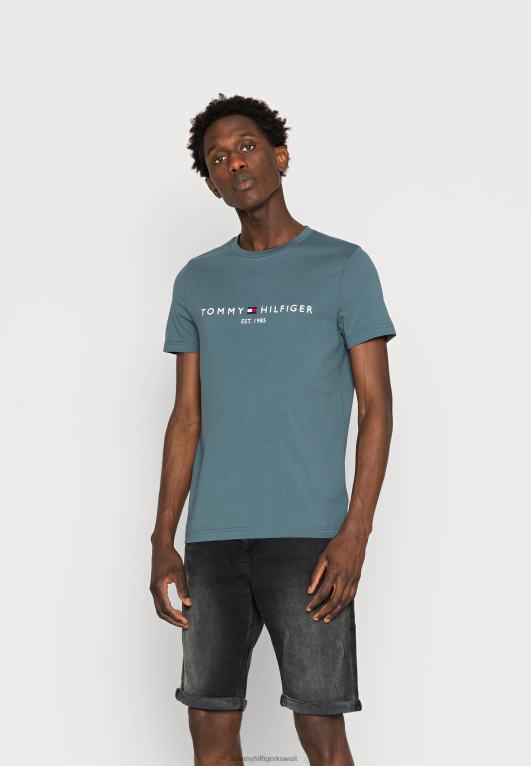 الزئبق البحري Tommy Hilfiger تيشيرت بطبعة شعار الماركة 446444132