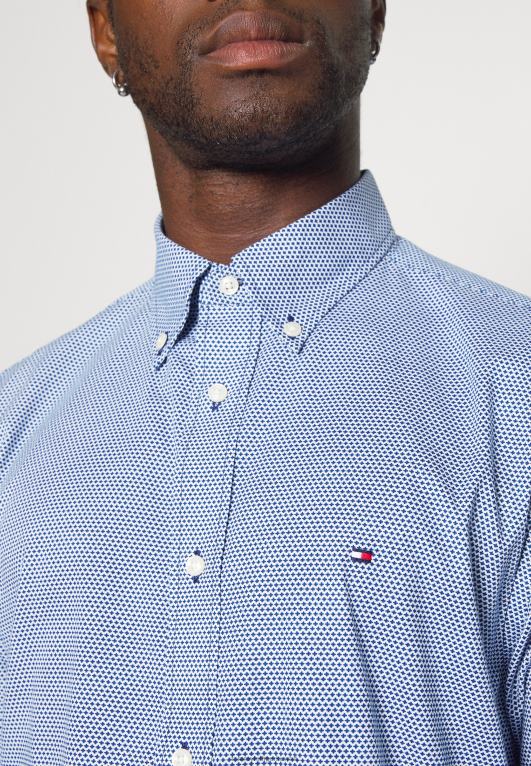 الملعب الأزرق Tommy Hilfiger قميص قميص صغير بلونين 446444154