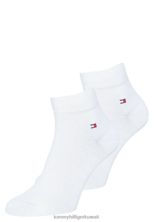 أبيض Tommy Hilfiger جوارب رجالية مكونة من قطعتين 446444173