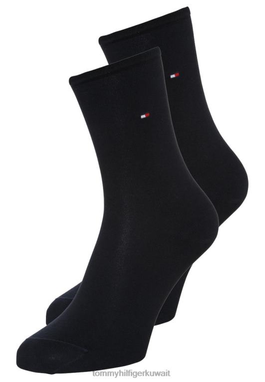 منتصف الليل الأزرق Tommy Hilfiger جوارب نسائية كاجوال مكونة من قطعتين 446444183