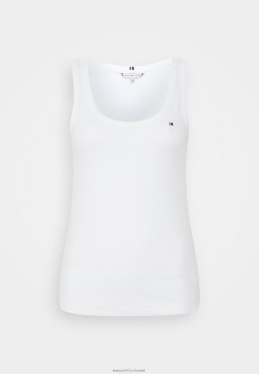 البصرية الأبيض Tommy Hilfiger أعلى خزان ضئيلة 446444198