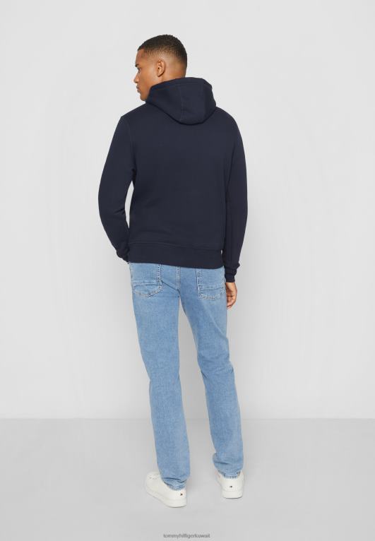 أزرق Tommy Hilfiger هوديي بشعار الماركة 446444220