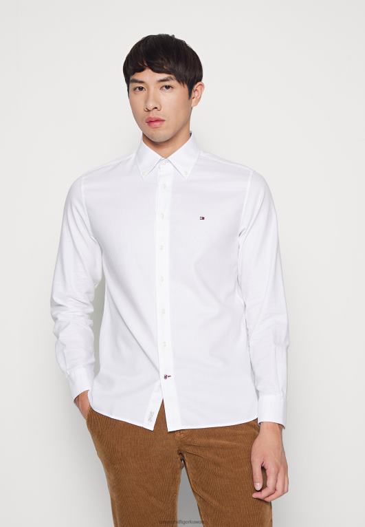 أبيض Tommy Hilfiger قميص أكسفورد دوبي 446444239