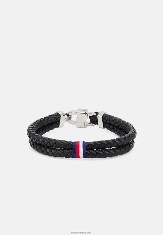 أسود/فضي اللون Tommy Hilfiger إسورة 446444241