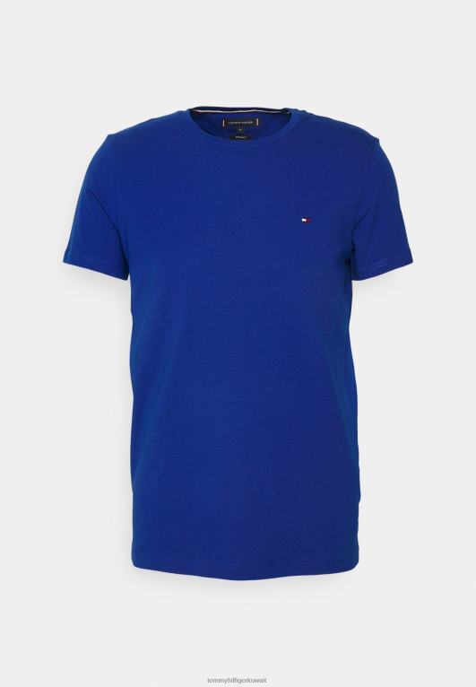 الأزرق الجريء Tommy Hilfiger تي شيرت أساسي 446444249