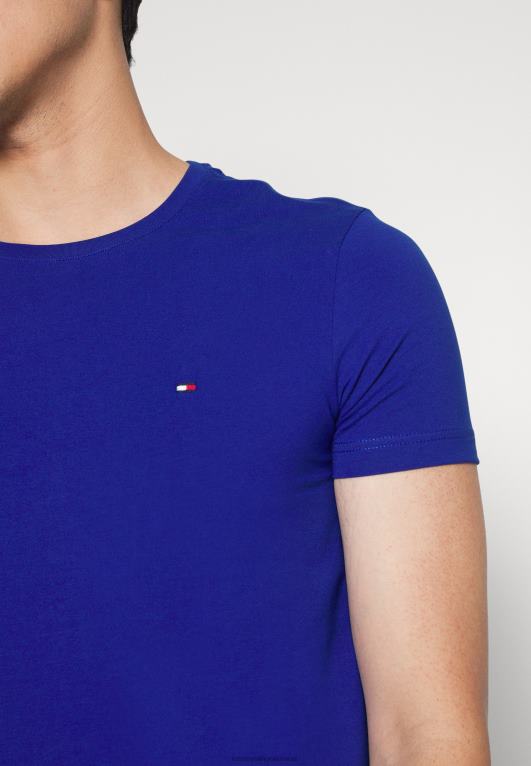 الأزرق الجريء Tommy Hilfiger تي شيرت أساسي 446444249