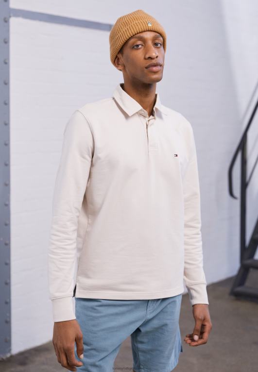 ريشة بيضاء Tommy Hilfiger سترة الرجبي 446444267