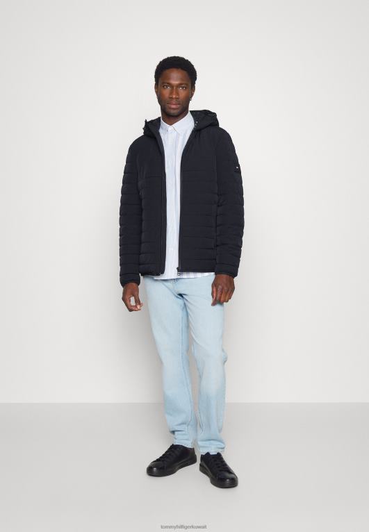 سماء الصحراء Tommy Hilfiger تمتد سترة مقنعين سترة الشتاء 446444296