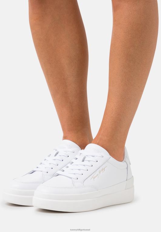أبيض Tommy Hilfiger المدربين التوقيع 446444348